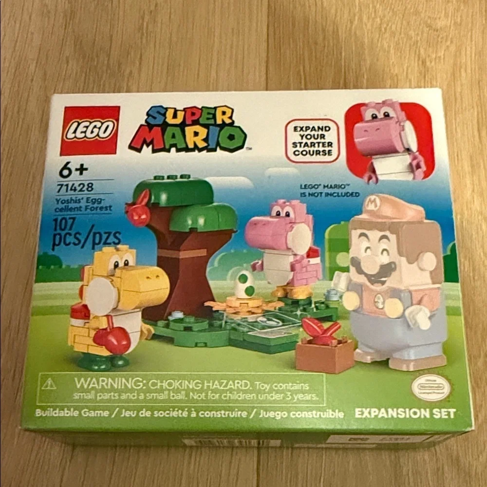 Lego Super Mario Yoshis’ Eggcellent forest 71428 new in sealed Box 107 pieces
